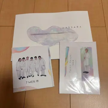 MASSARA 팜플렛 클리어 북마커 사진 앨범