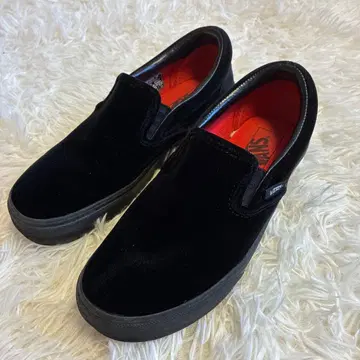 Vans BILLY'S 한정판 벨벳 소재 OPERA SLIPON 22.5