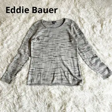 에디바우어 Eddie Bauer 그레이 긴팔 니트 레이온