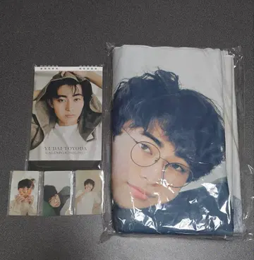 토요타 유다이 달력 초호화판 타월 포토 카드