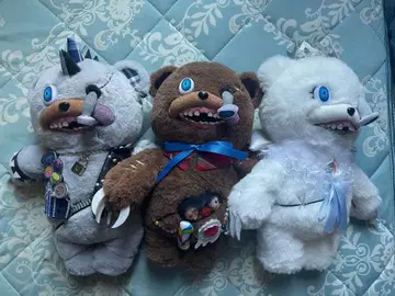 USJ 유니버셜 하미쿠마 서울 펑크 봉제 인형 3종 세트 판매