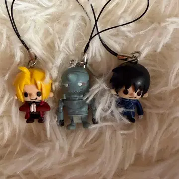 강철의 연금술사 키링 스트랩 에드 알폰스 로이