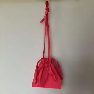 formuniform 드로우 스트링 백 스트랩 / 네온 핑크