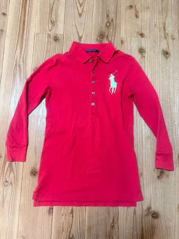 랄프 로렌 긴팔 피케 셔츠 XS