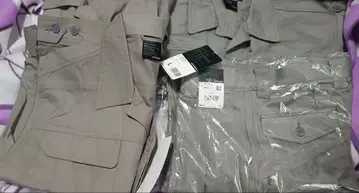 자중당 작업복 점퍼 긴팔 4개 세트