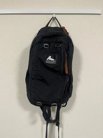 그레고리 백팩 구형 로고 블랙
