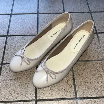 오리엔탈 트래픽 방수 힐 발레 레인 펌프스 23.5cm