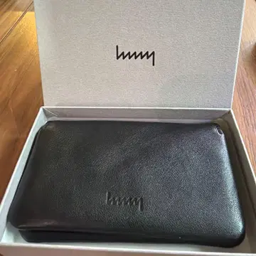 hmny 명함지갑 소가죽 일본제 블랙