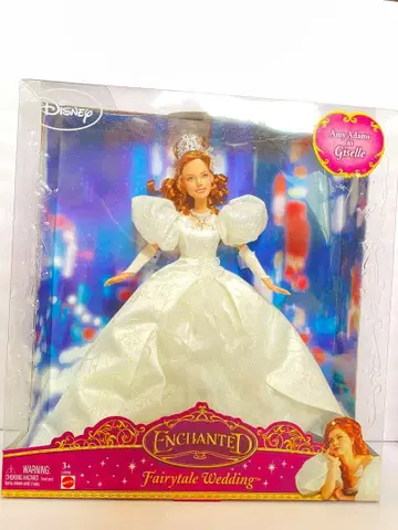 [ 미개봉 ] 마법에 걸린 사랑 지젤 디럭스 인형 마텔 제조 단종