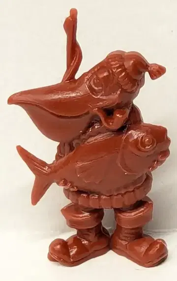 켈로그 이상한 반려동물 펠리컨 어부 40mm 브라운 성형