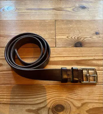 새상품급 페리지 가죽 벨트 브라운