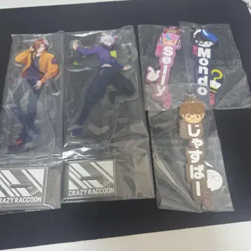 CRAZY RACCOON 아크릴 스탠드 키링 세트 (이치방 쿠지)