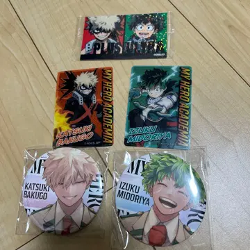 히로아카 캇짱 데쿠 굿즈 세트