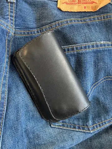 새들 레더 미디엄 지갑 #트래커 지갑#라이더 지갑