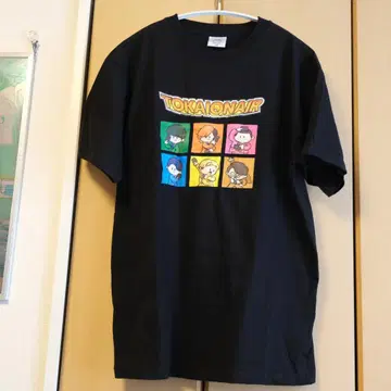 새상품급 도카이 온에어 TCG T셔츠 블랙