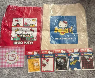 [ 24시간 이내 익명 배송 ] 헬로키티 해피 기념일 복권 8점 세트