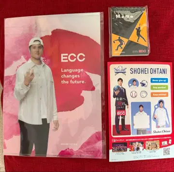 오타니 쇼헤이 ECC 클리어 파일 세트