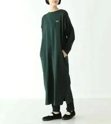 LACOSTE x BEAMS BOY / 별주 보트넥 38 그린