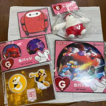베이맥스 피규어 & 캔뱃지 세트 제일복권
