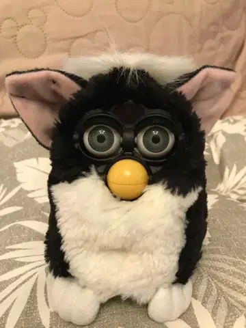 TOMY 초대 퍼 화이트 블랙 정크제품