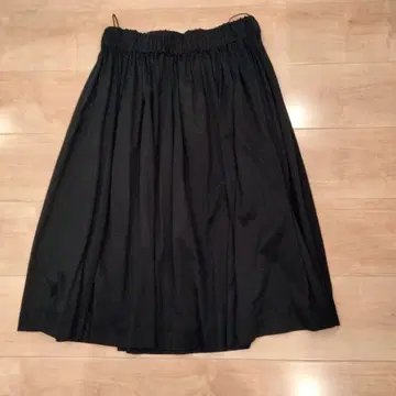 [ 새상품 ] forte_forte 플레어 스커트 블랙