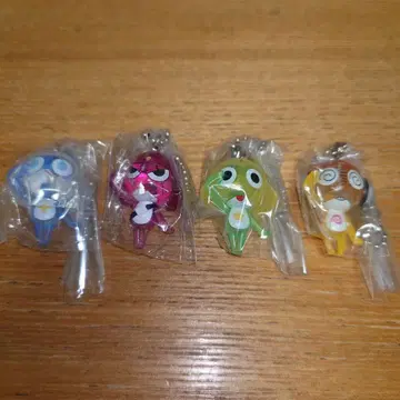 개구리 중사 케로로 마스코트 & 구미입니다! [4개 세트]