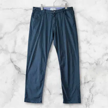 ikka 콕스/청록색 치노 팬츠 스트레치 L