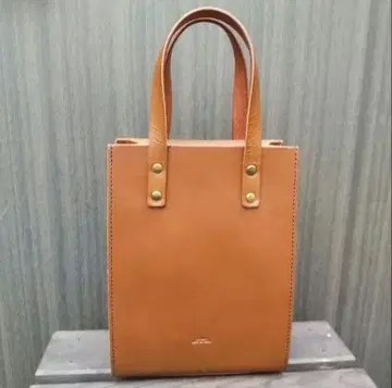 TIDEWAY SHIKAKU TOTE S 타이드웨이 핸드백 천연 가죽