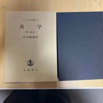 미학 제3권 하 타케우치 토시오 이와나미 서점