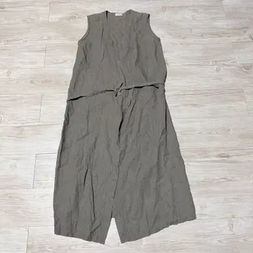 fog linen work 슬리브리스 원피스