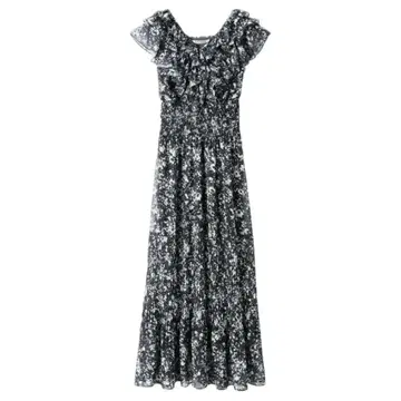 SNIDEL Sustaina 플리츠 프릴 원피스