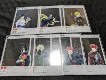 아크릴 클리어 카드 데이다라 우즈마키 나루토 가아라 하타케 카카시