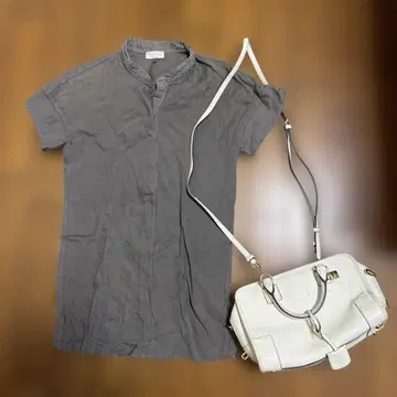 브루넬로쿠치넬리 옷깃 모니레 티셔츠