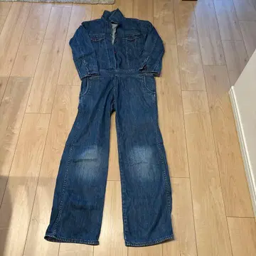 EVISU 에비스야테일러 데님 오버롤 작업복