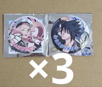 NARUTO 마린룩 우치하 사스케 사쿠라 3세트, 총 6점