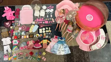 리카짱 바비 하트힐즈 맨션 미니어처 묶음 판매