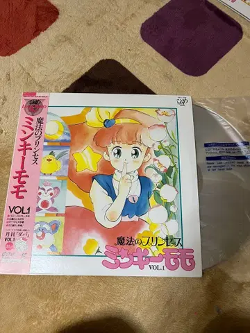 마법의 프린세스 민키모모 레이저 디스크 전권과 OVA 동작 미확인