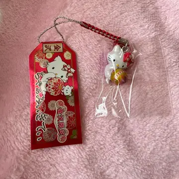 지역 한정 키티 챠미키티 카나자와 한정판 매듭 스트랩