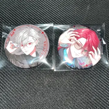 니지산지 Zoff 콜라보 캔뱃지 가챠 레어 쿠츠하 로렌