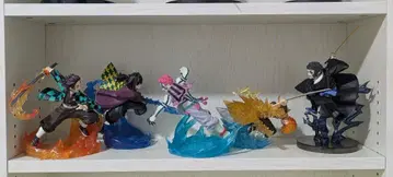 귀멸의 칼날 피규어 묶음 판매 상자 없음 무한성