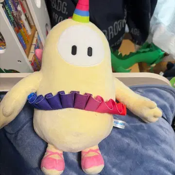 Fall Guys 유니콘 봉제 인형