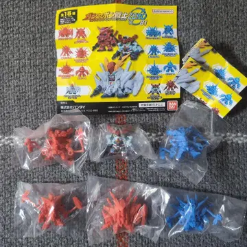 가샤폰 전사 ZERO 01 지크 액스 컬러 Ver. 크시 건담 A 외