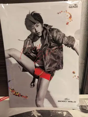 미개봉 스기노 요스케 클리어 파일 BODY WILD GUNZE 미사용