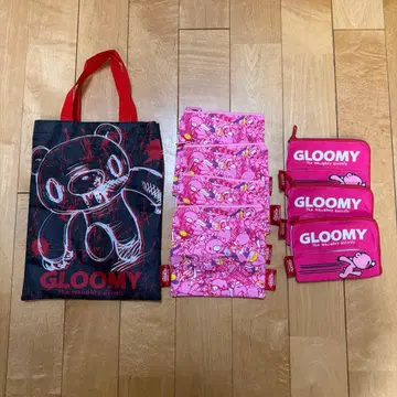 GLOOMY 토트백과 파우치 세트