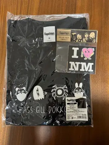 나폴리의 남자들 T셔츠 파르기르T 스티커 세트