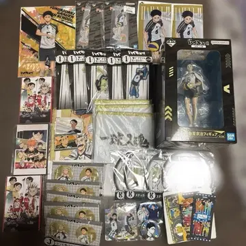 하이큐 제일복권 B상 아카아시 케이지 피규어 기타 굿즈 묶음 판매