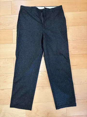 새상품 폴스미스 리사이클 텍스타일 트라우저 울 팬츠 XL