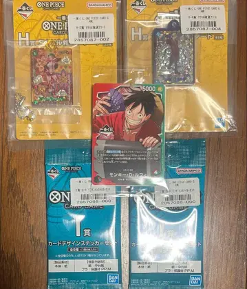 원피스 제일복권 프로모 카드 원피스 카드