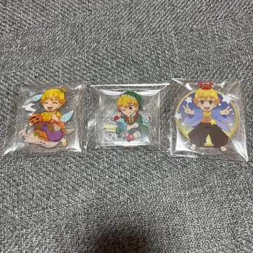 귀멸의 칼날 아가츠마 젠이츠 미니 캐릭터 아크릴 스탠드