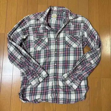 DUBBLEWORKS 웨스턴 체크 셔츠